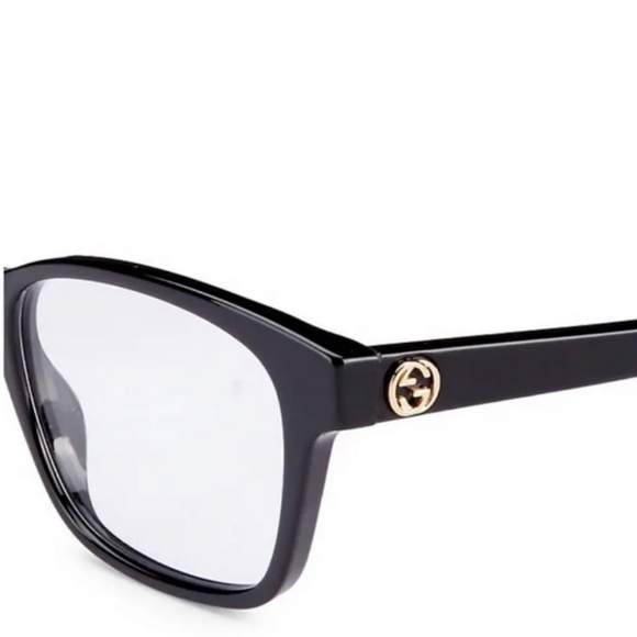 Gucci GG0168O Unisex Rectangular Eyeglasses - Picture 2 of 12